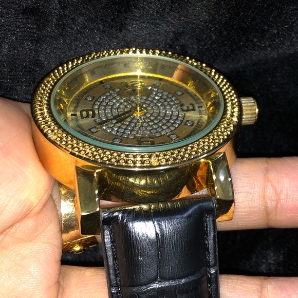 HOT SELLER! REAL DIAMOND mens watch! NOT CZ SALE! - Picture 3 of 7